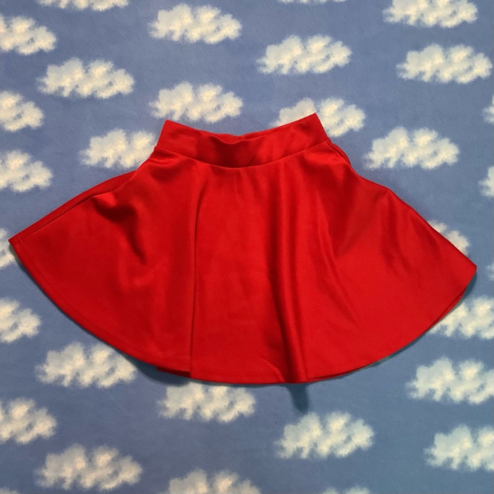 Red Women's Skirt